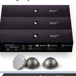 Nespresso Capsules Vertuo, Fortado Gran Lungo Americano, Dark Roast See Listing